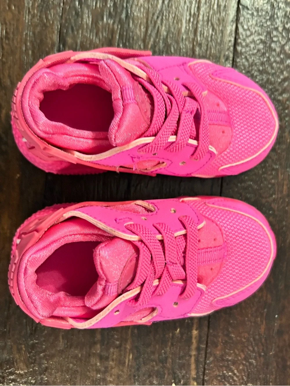 Nike Kids Huarache Run TD - Laser Fuchsia Pink